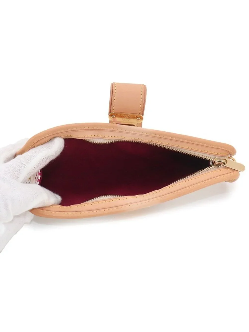 Louis Vuitton Monogram Multicolor Charlie 2-Way Shoulder Clutch Blanc